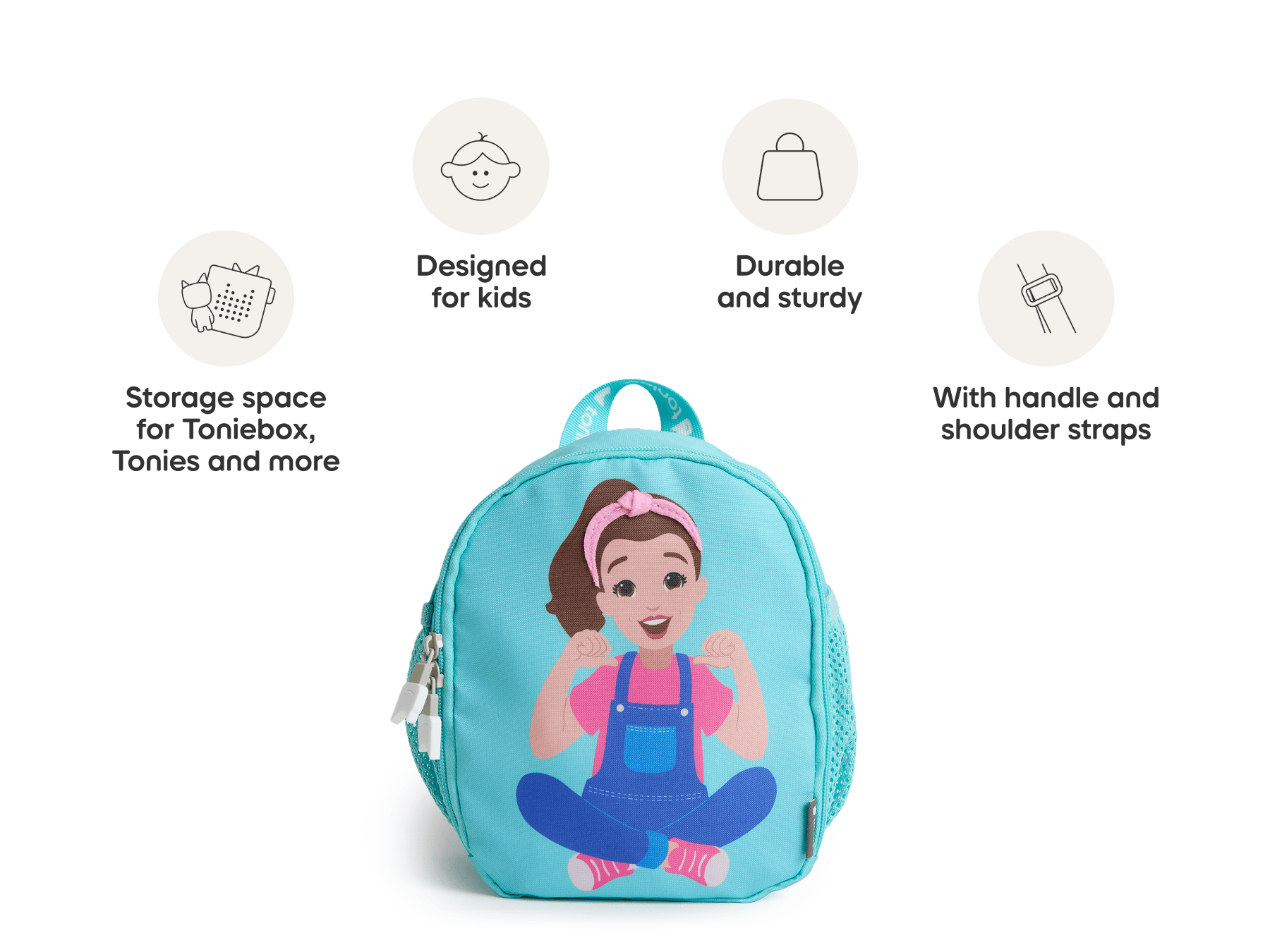 Toniebox Ms Rachel Carrying Case Audio Player Cover