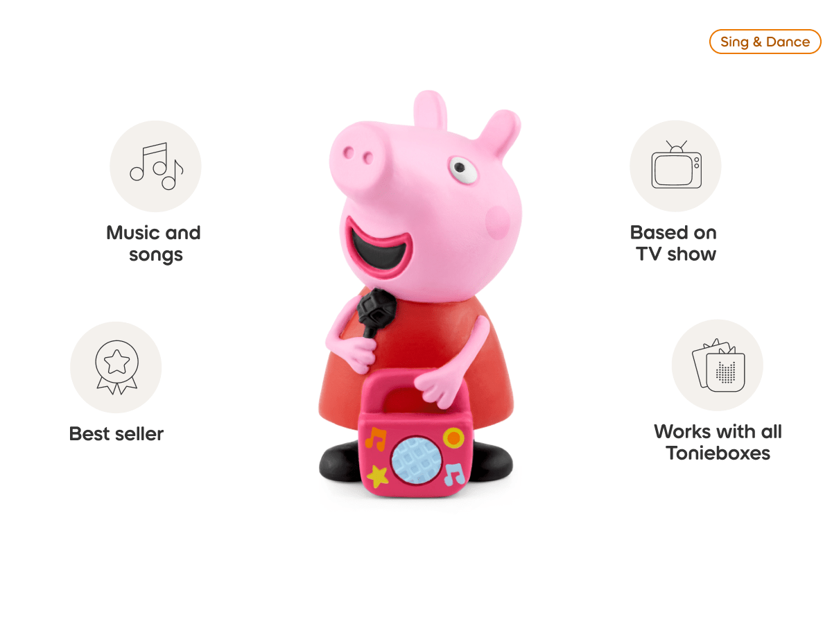 Peppa Pig My First Album Tonie Audio Character Starter