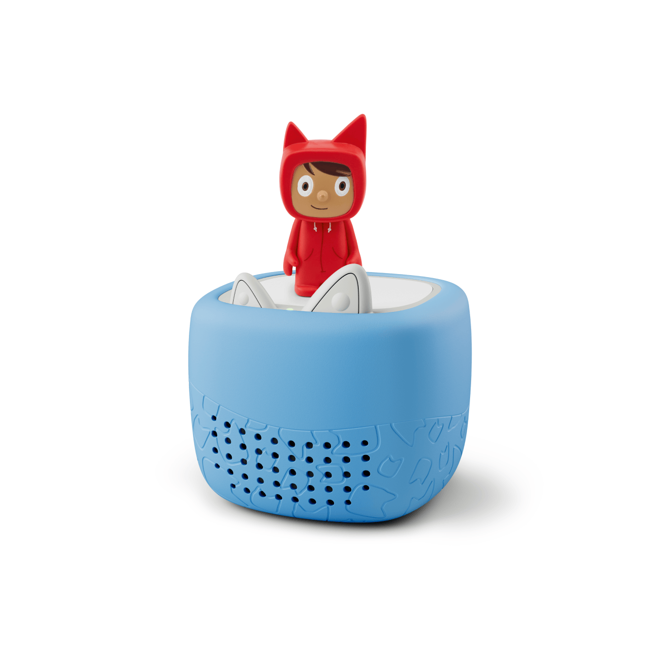 Toniebox Lite My Story Set and Arctic Blue Cover Audio Player Lightweight Collection Case Tale