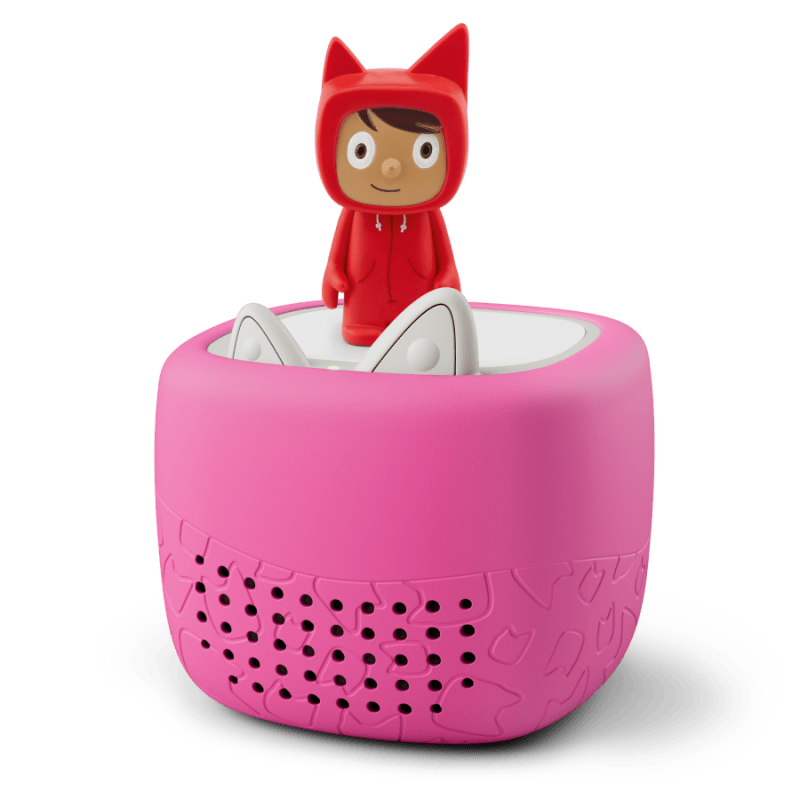 Toniebox Lite My Story Set and Berry Pink Cover Audio Player Lightweight Collection Case Tale