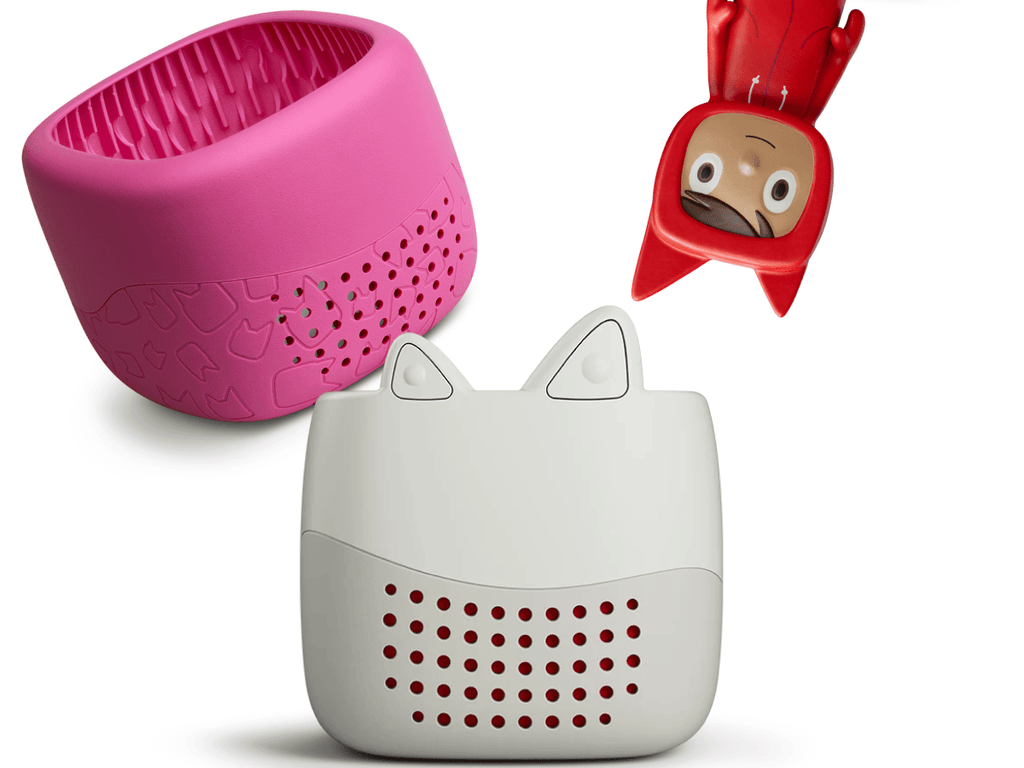 Toniebox Lite My Story Set and Berry Pink Cover Audio Player Lightweight Collection Case Tale
