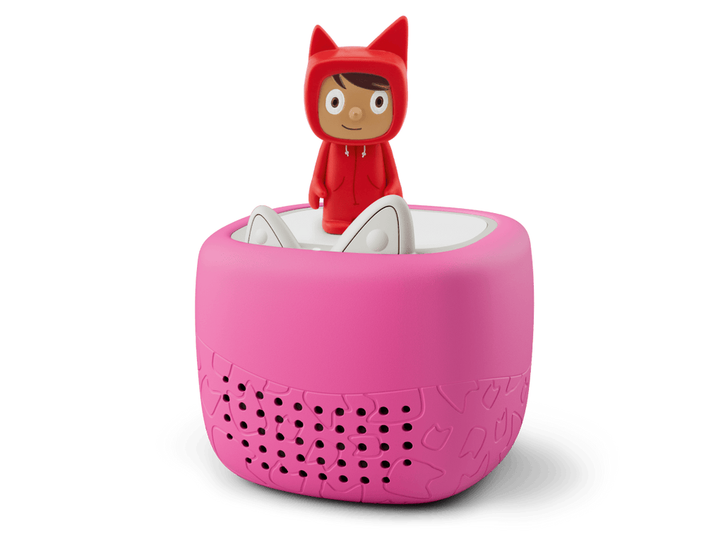 Toniebox Lite My Story Set and Berry Pink Cover Audio Player Lightweight Collection Case Tale