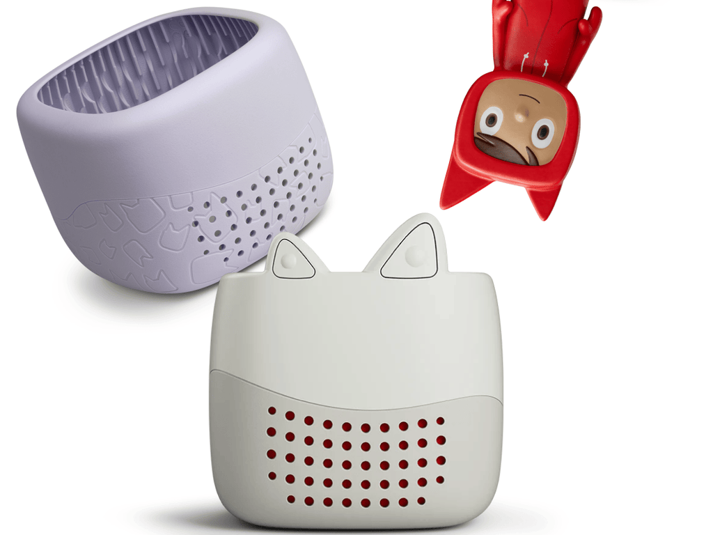 Toniebox Lite My Story Set and Pastel Lilac Cover Audio Player Lightweight Collection Case Tale