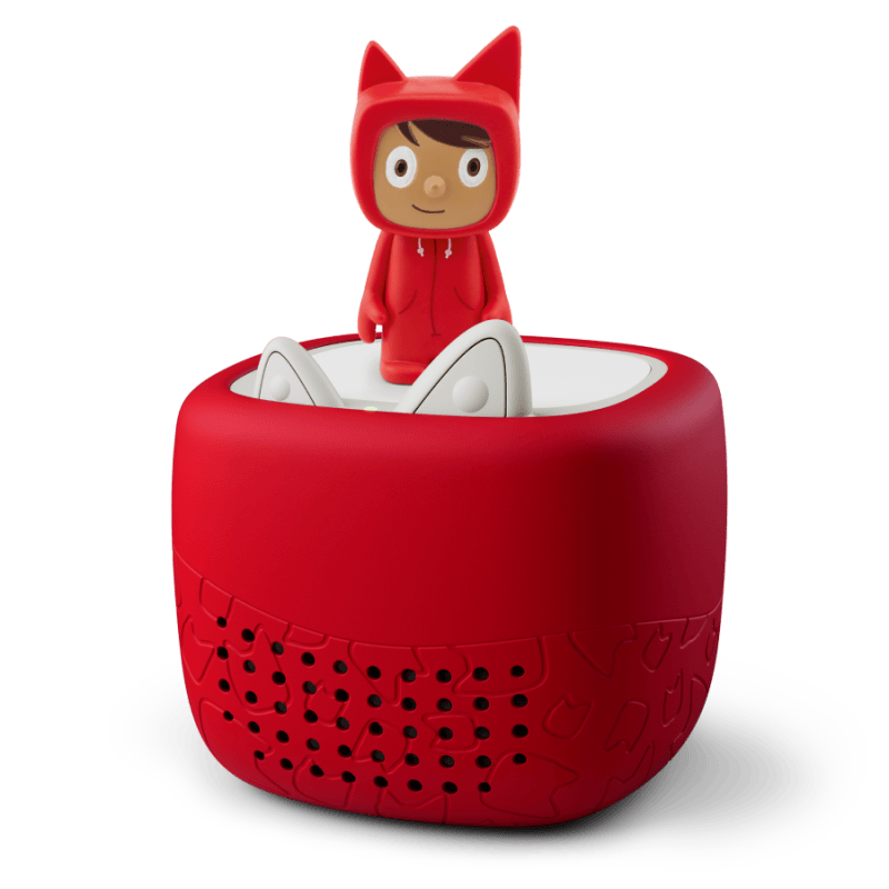 Toniebox Lite My Story Set and Sunset Red Cover Audio Player Lightweight Collection Case Tale