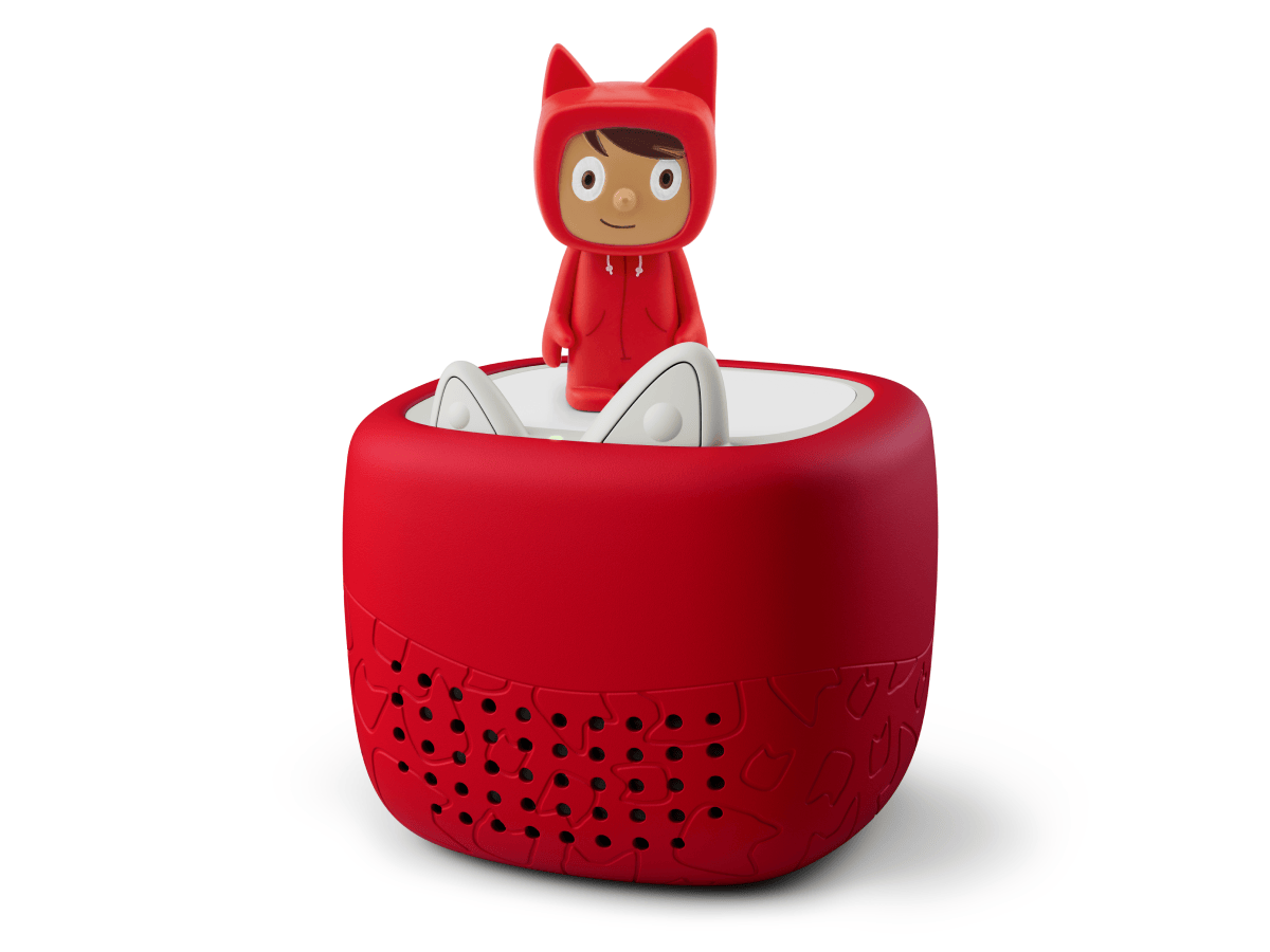 Toniebox Lite My Story Set and Sunset Red Cover Audio Player Lightweight Collection Case Tale