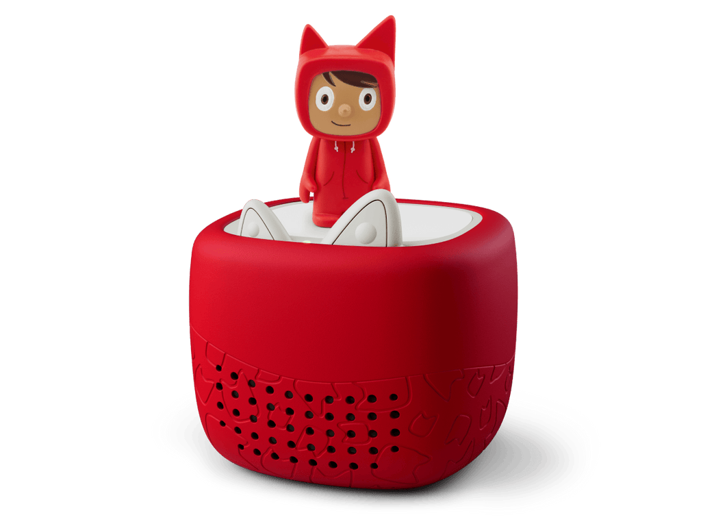 Toniebox Lite My Story Set and Sunset Red Cover Audio Player Lightweight Collection Case Tale