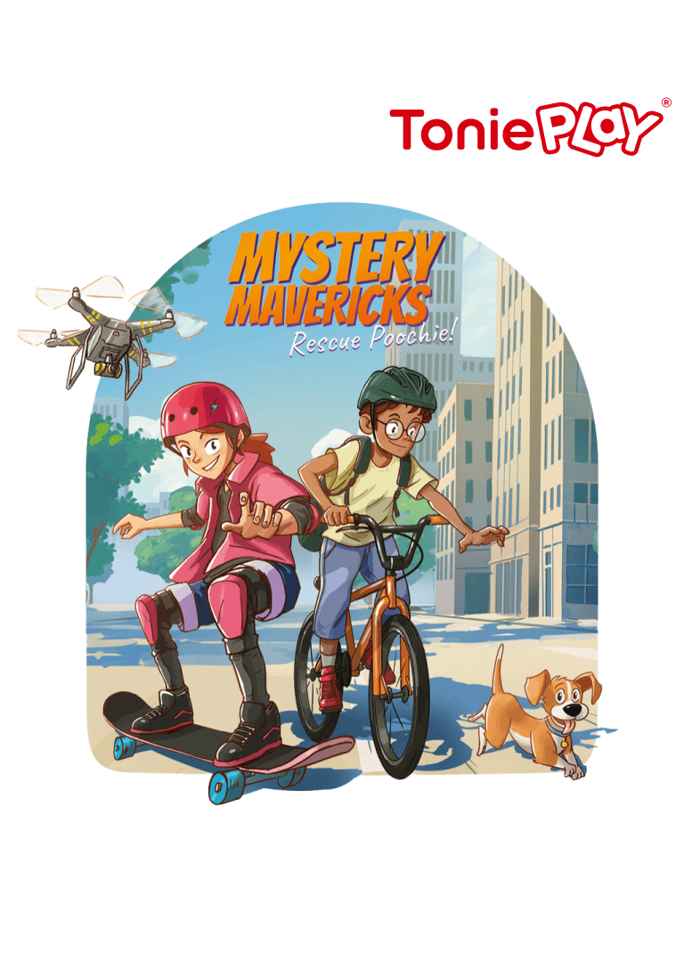 Tonieplay Mystery Mavericks Rescue Poochie Game and Controller Audio Character Remote Activity