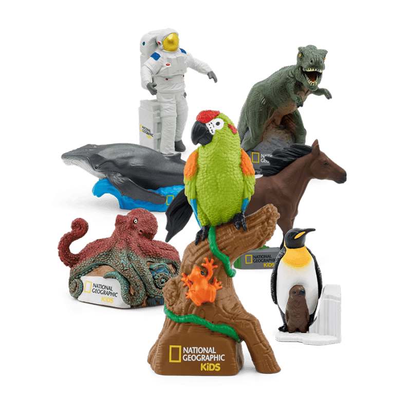 National Geographic Kids 7 Tonies Set Audio Character Collection