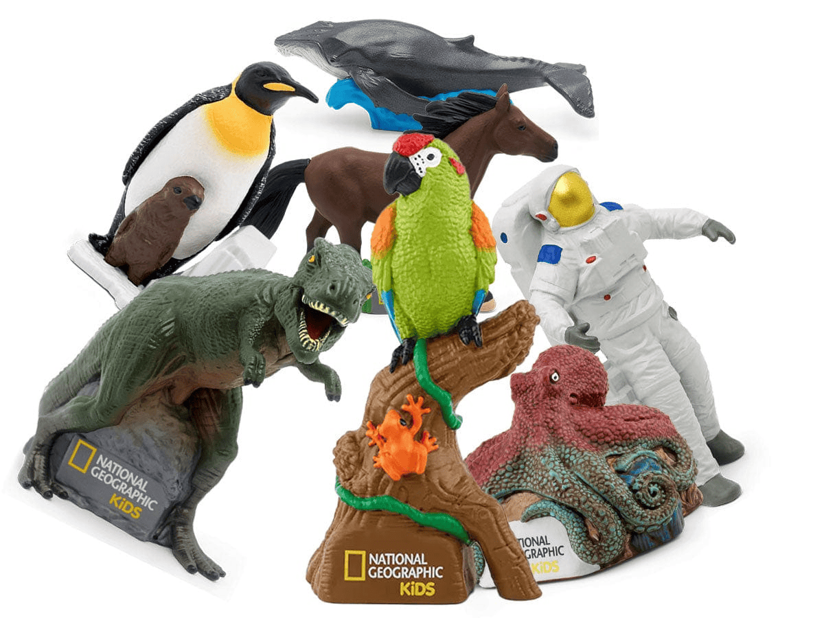 National Geographic Kids 7 Tonies Set Audio Character Collection