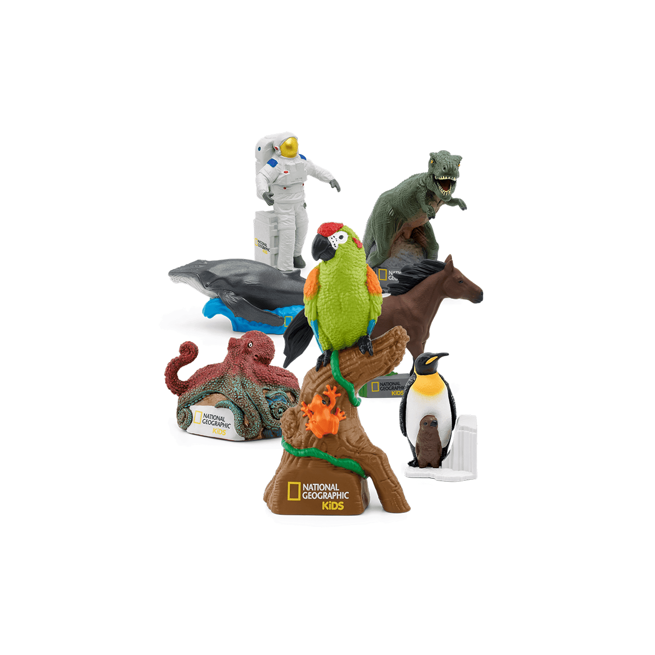 National Geographic Kids 7 Tonies Set Audio Character Collection