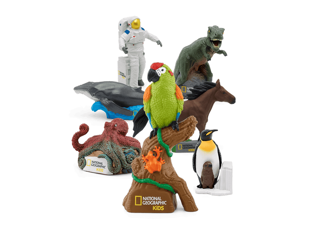 National Geographic Kids 7 Tonies Set Audio Character Collection