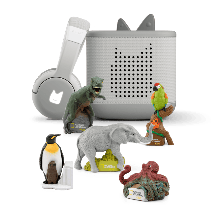 Age 7-8 National Geographic Toniebox 2 Set Audio Player Collection