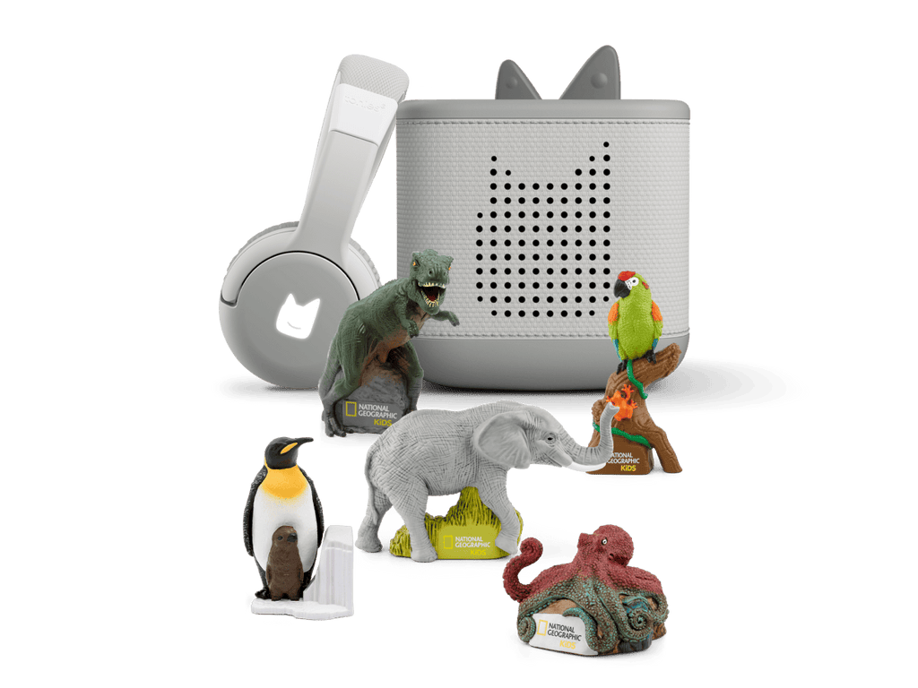 Age 7-8 National Geographic Toniebox 2 Set Audio Player Collection