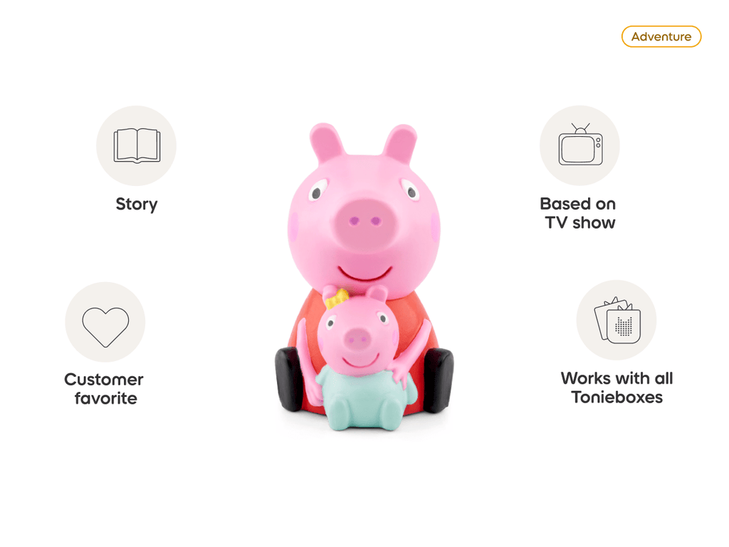 Peppa Pig The New Baby Sister Tonie Audio Character