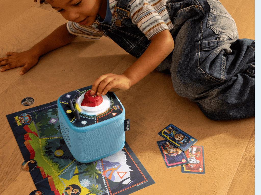 Tonieplay PAW Patrol Dino Movie Dino Island Rescue Mission Game and Controller Audio Character Remote Activity