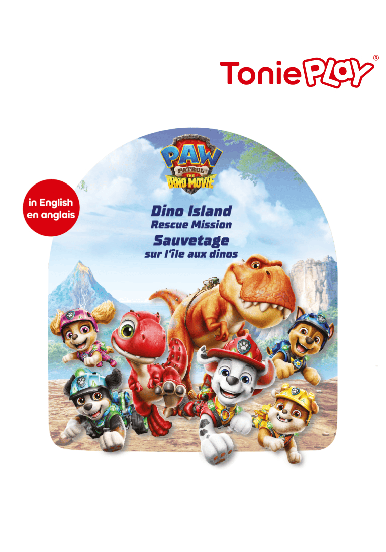 Tonieplay PAW Patrol Dino Movie Dino Island Rescue Mission Game Audio Character Activity