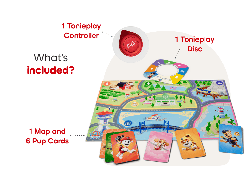 Tonieplay PAW Patrol Adventure Bay Rescue Heroes Game and Controller Audio Character Remote Activity Holiday Countdown