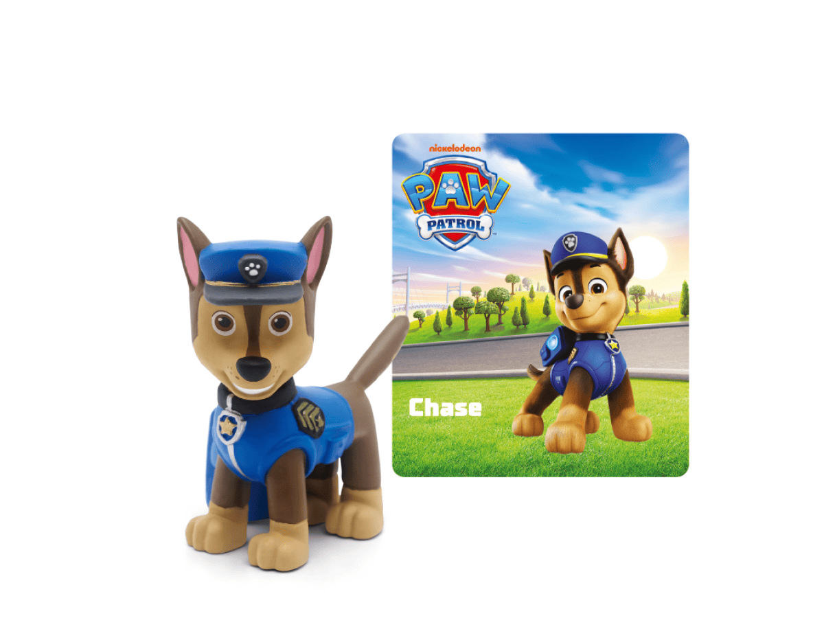 PAW Patrol Chase Toniebox 2 Play Set Sky Blue Audio Player Collection