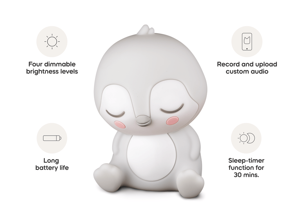Sleepy Penguin Night Light Tonie Audio Character Bedtime