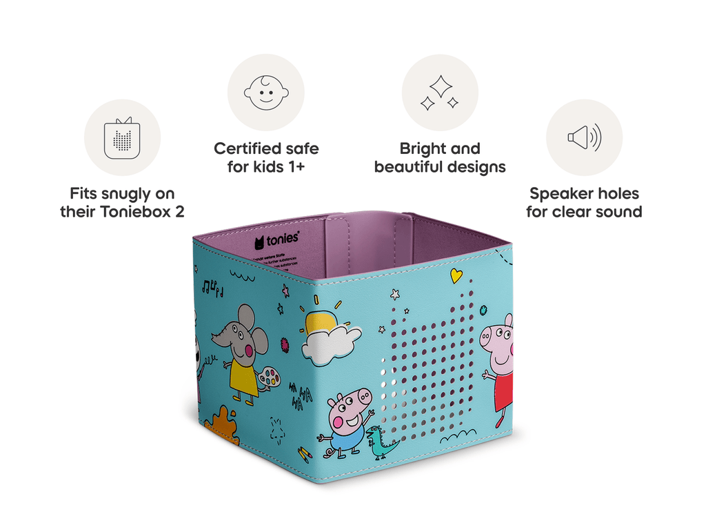 Toniebox 2 Sleeve Peppa Pig Audio Player