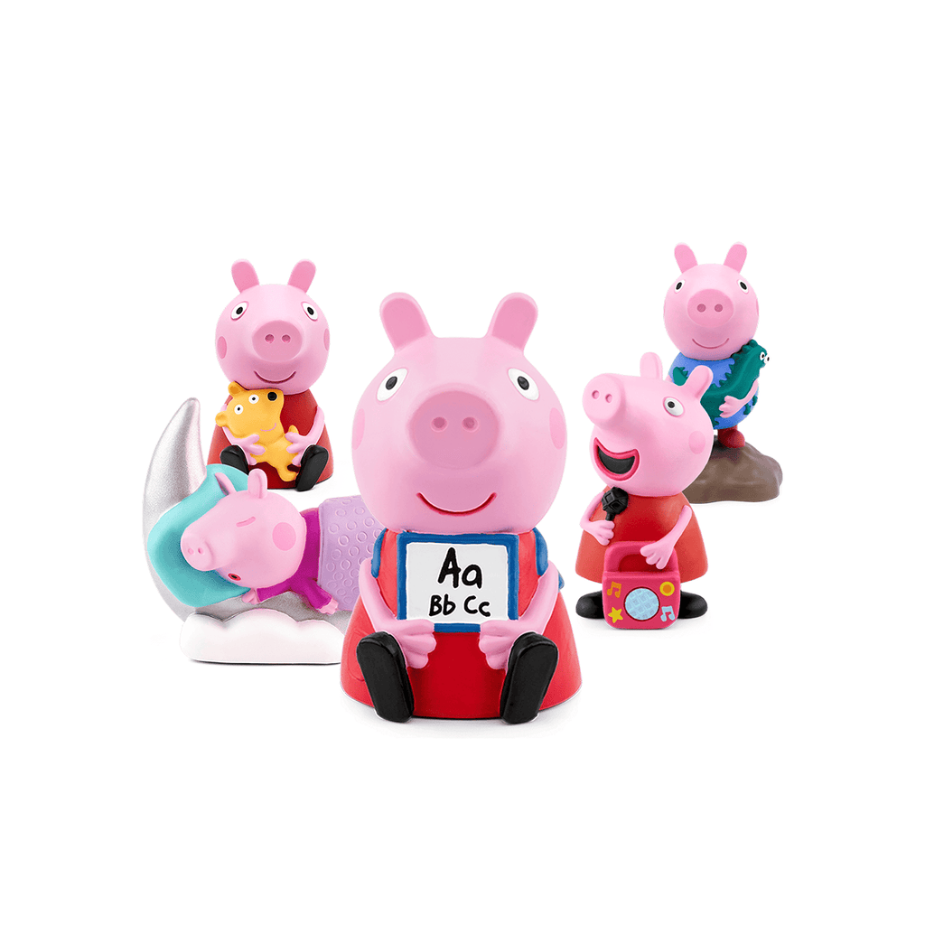 Peppa Pig 5 Tonies Set Audio Character Collection