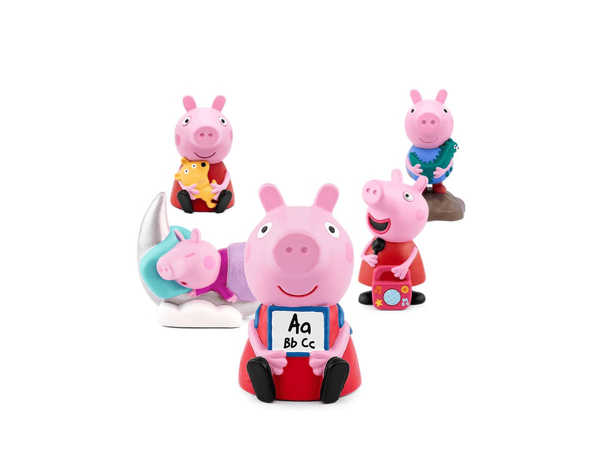 Peppa Pig 5 Tonies Set Audio Character Collection