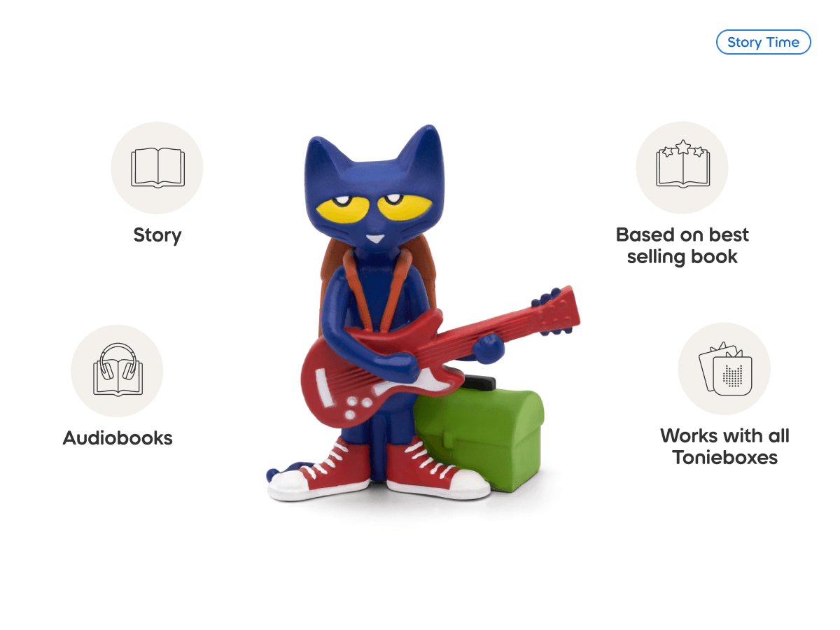 Pete the Cat Rock On Tonie Audio Character