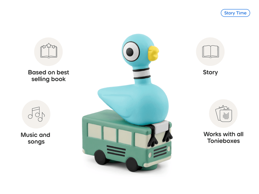 Mo Willems' The Pigeon Series Tonie Audio Character