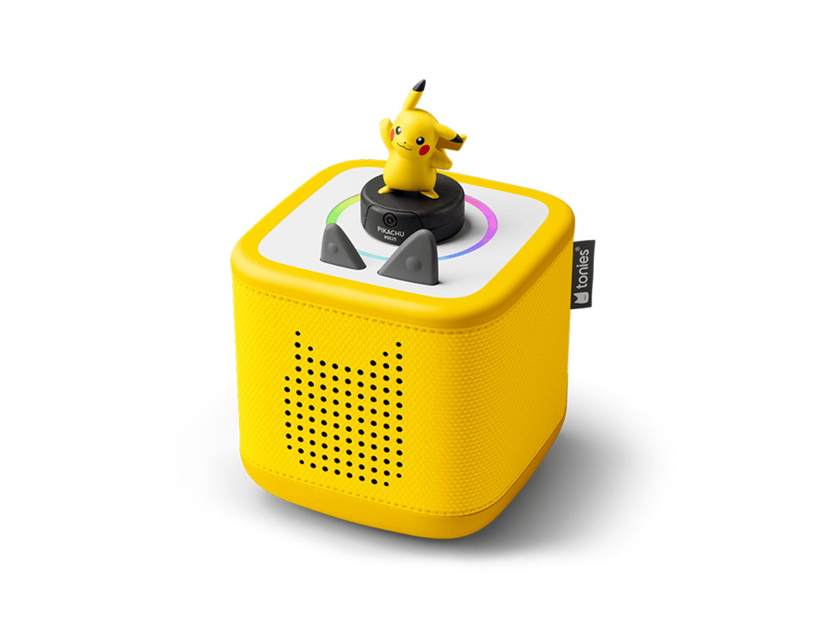 Pokémon Pikachu Toniebox 2 Starter Set Lightning Yellow Audio Player Collection