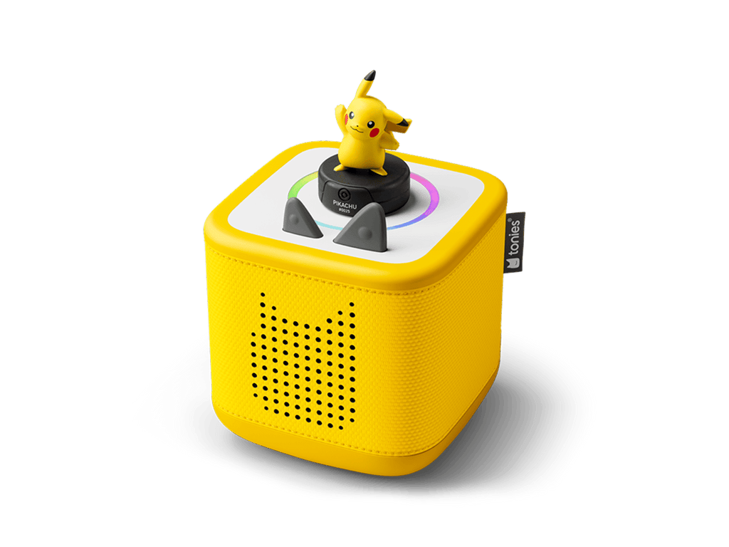 Pokémon Pikachu Toniebox 2 Starter Set Lightning Yellow Audio Player Collection