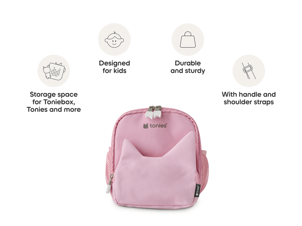 tonies Adventure Backpack Cloud Pink Holiday Countdown