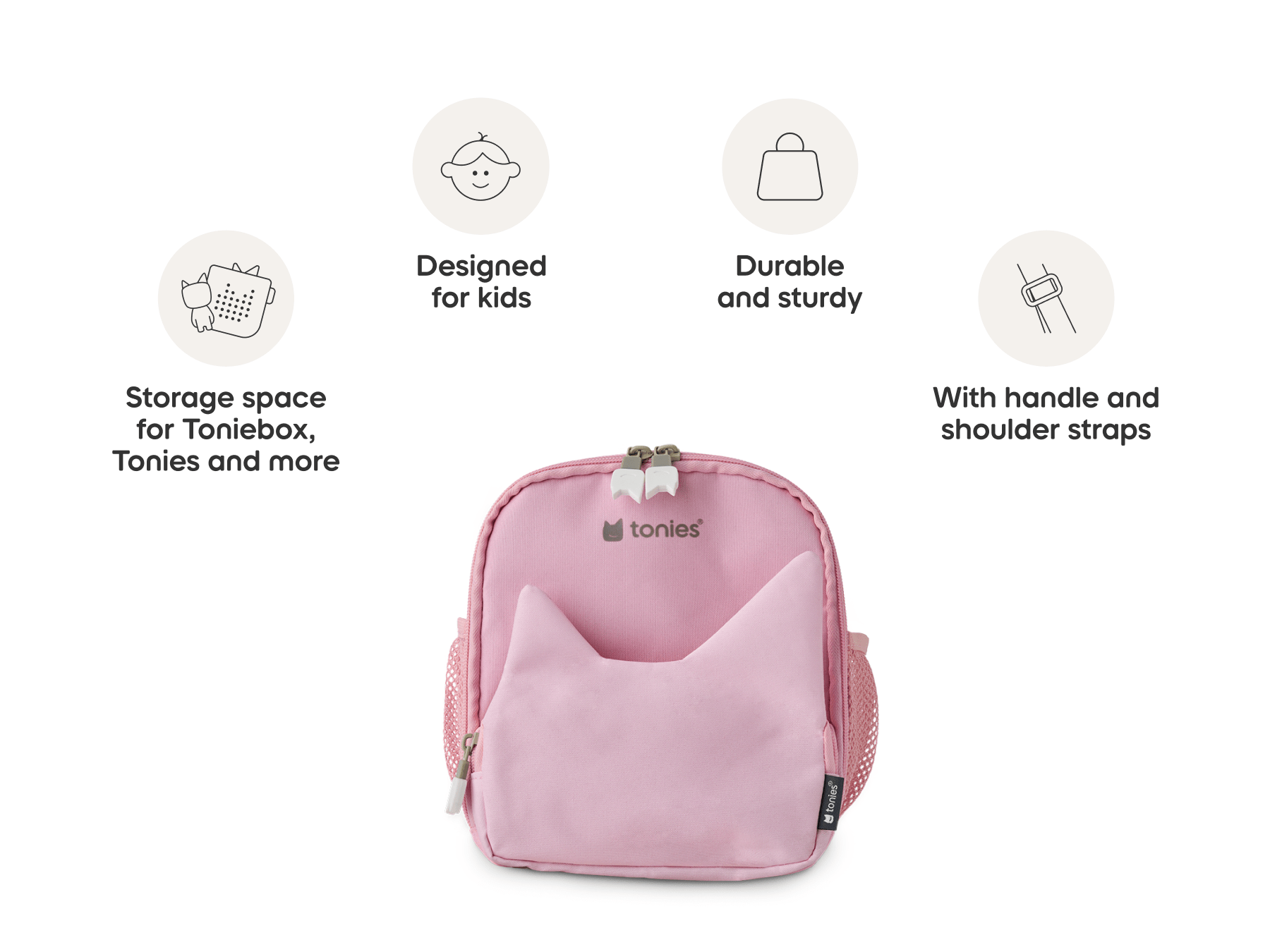 tonies Adventure Backpack Cloud Pink Holiday Countdown