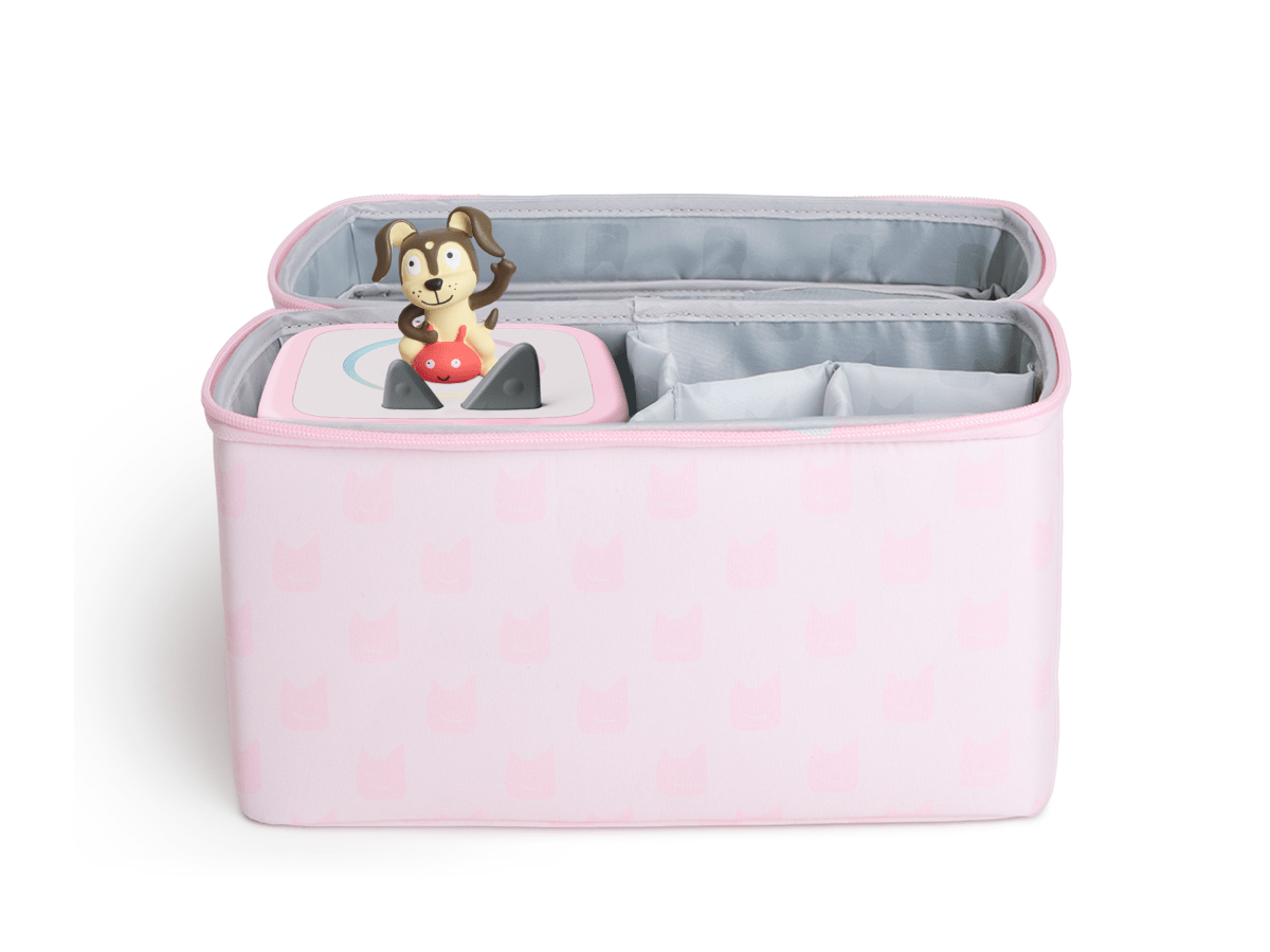 Toniebox All-In-One Carrying Case Pink Audio Player Cover