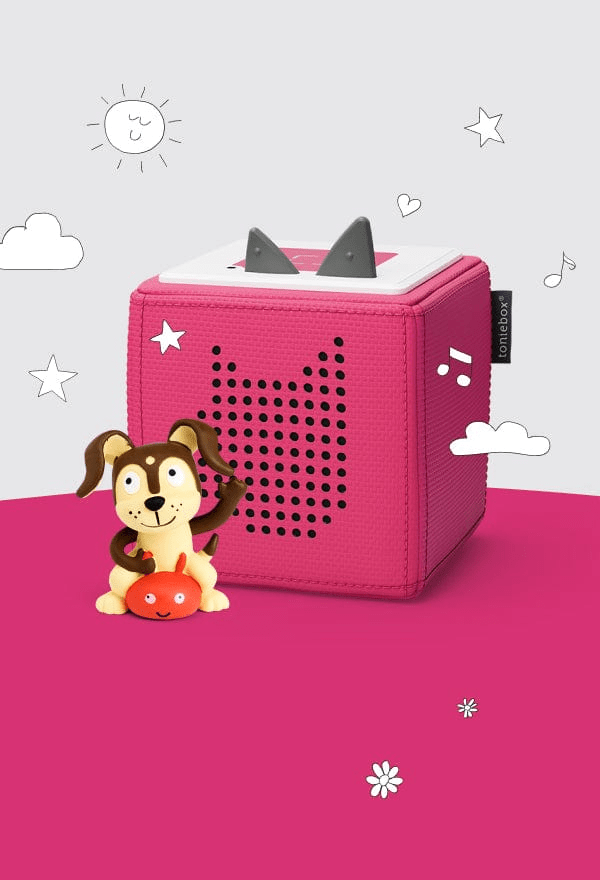 Playtime Puppy Toniebox 1 Starter Set Pink Audio Player Collection