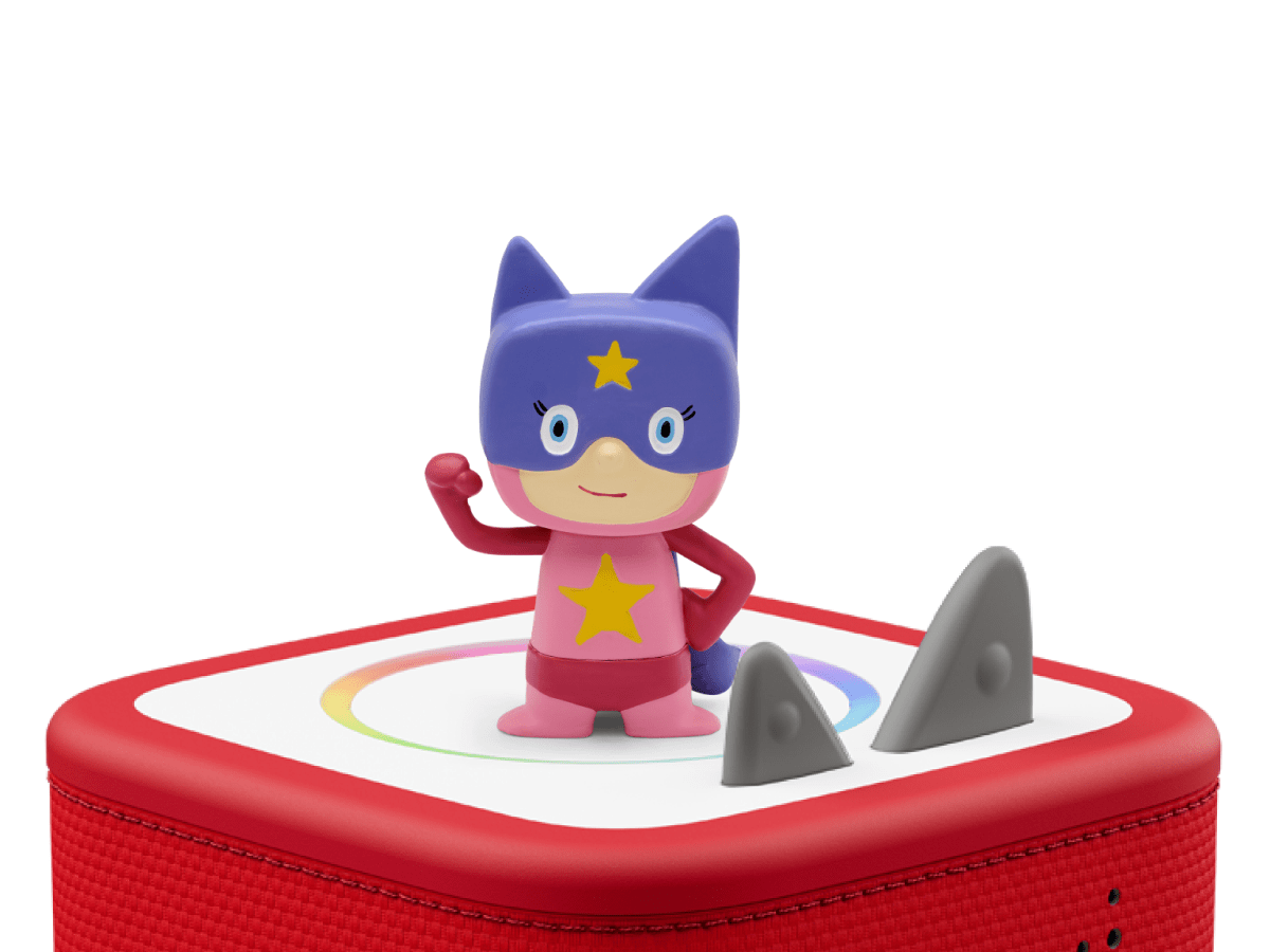 Pink and Purple Superhero Creative Tonie Audio Character Recordable