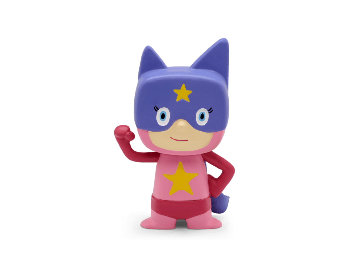Pink and Purple Superhero Creative Tonie Audio Character Recordable