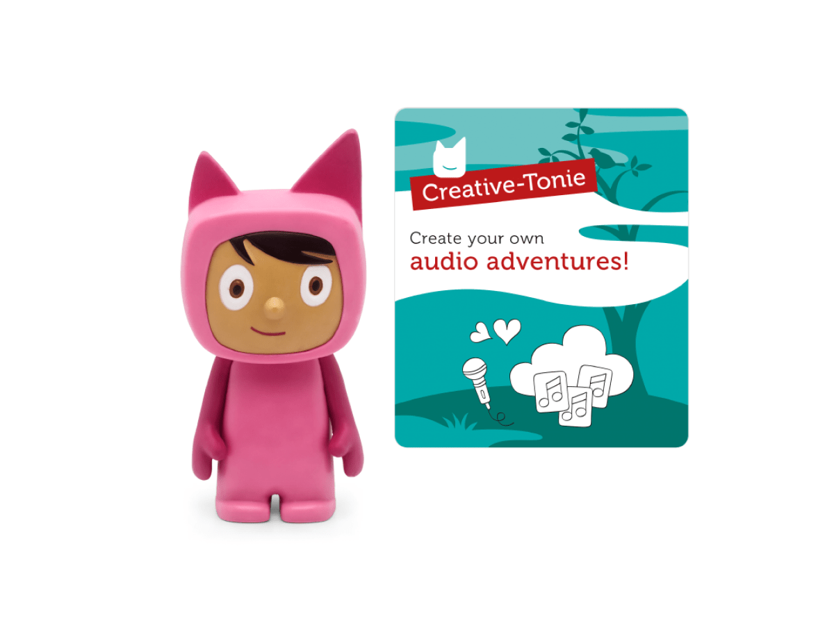 Pink with Medium Hue Creative Tonie Audio Character Recordable