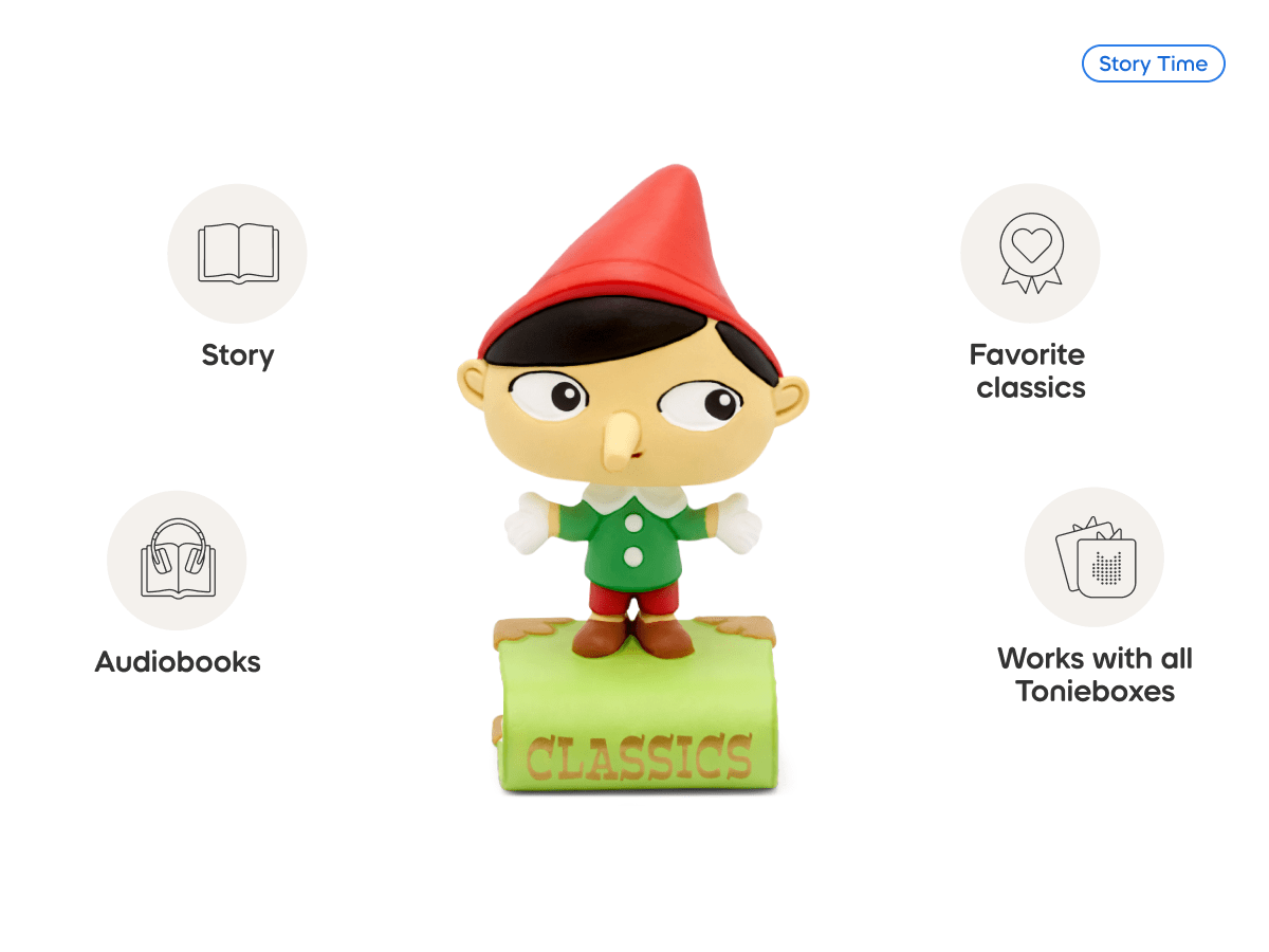Favorite Classics Pinocchio and Other Classic Stories Tonie Audio Character