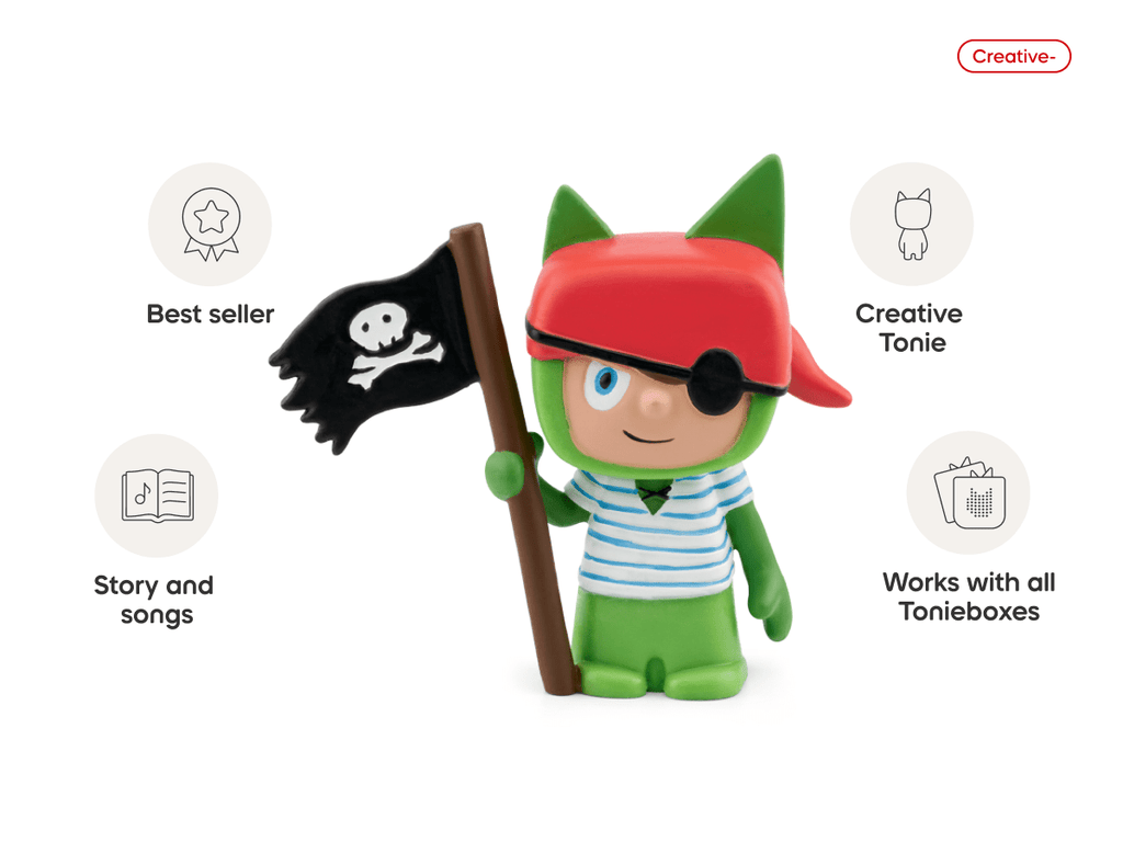 Pirate Creative Tonie Audio Character Recordable