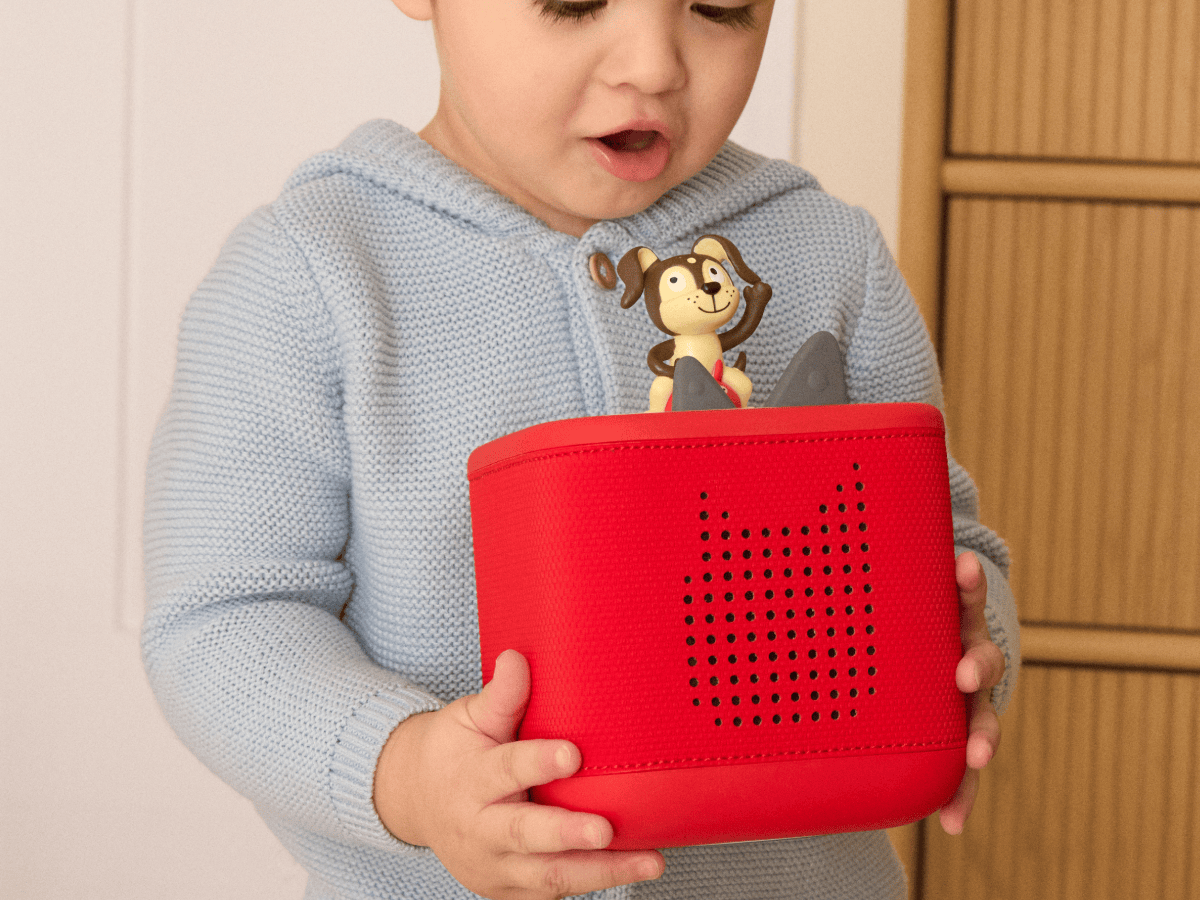 Playtime Puppy Toniebox 2 Starter Set Sunset Red Audio Player Collection