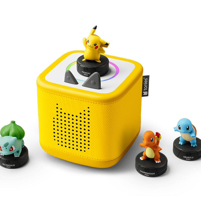 Pokémon Toniebox 2 Set  Lightning Yellow Audio Player Collection