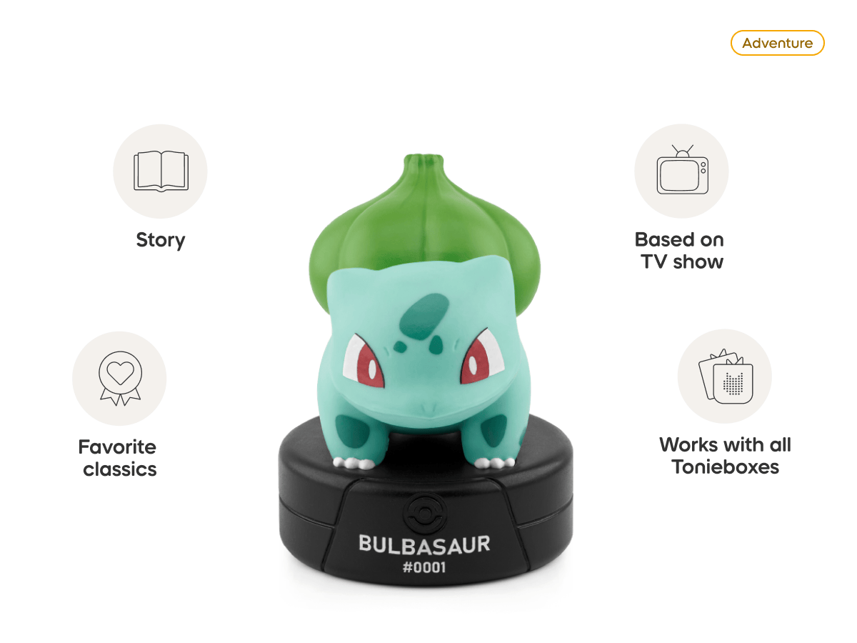 Pokémon Toniebox 2 Set  Lightning Yellow Audio Player Collection