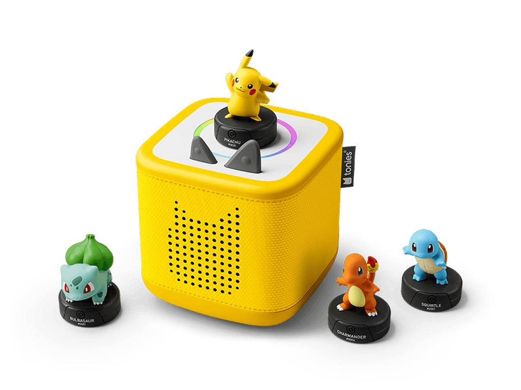 Pokémon Toniebox 2 Set  Lightning Yellow Audio Player Collection