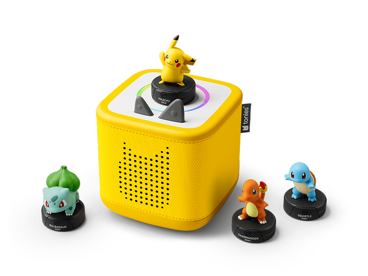 Pokémon Toniebox 2 Set  Lightning Yellow Audio Player Collection