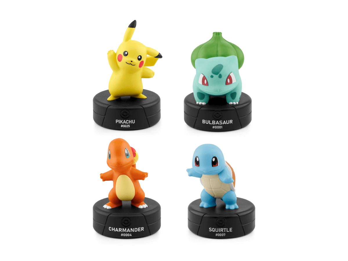 Pokémon 4 Tonies Set Audio Character Collection