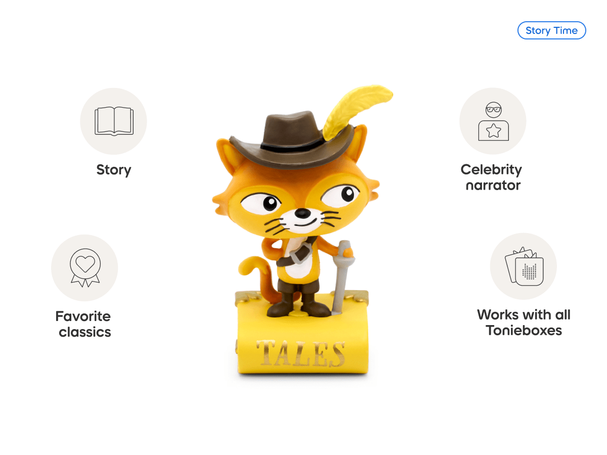 Favorite Tales Puss in Boots Tonie Audio Character