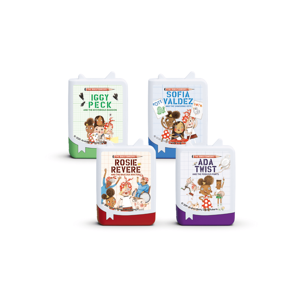 Questioneers Book Tonies 4 Pack Audio Character