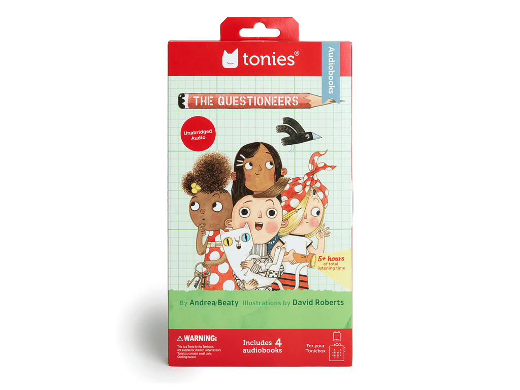 Questioneers Book Tonies 4 Pack Audio Character