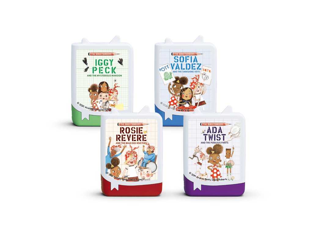 Questioneers Book Tonies 4 Pack Audio Character