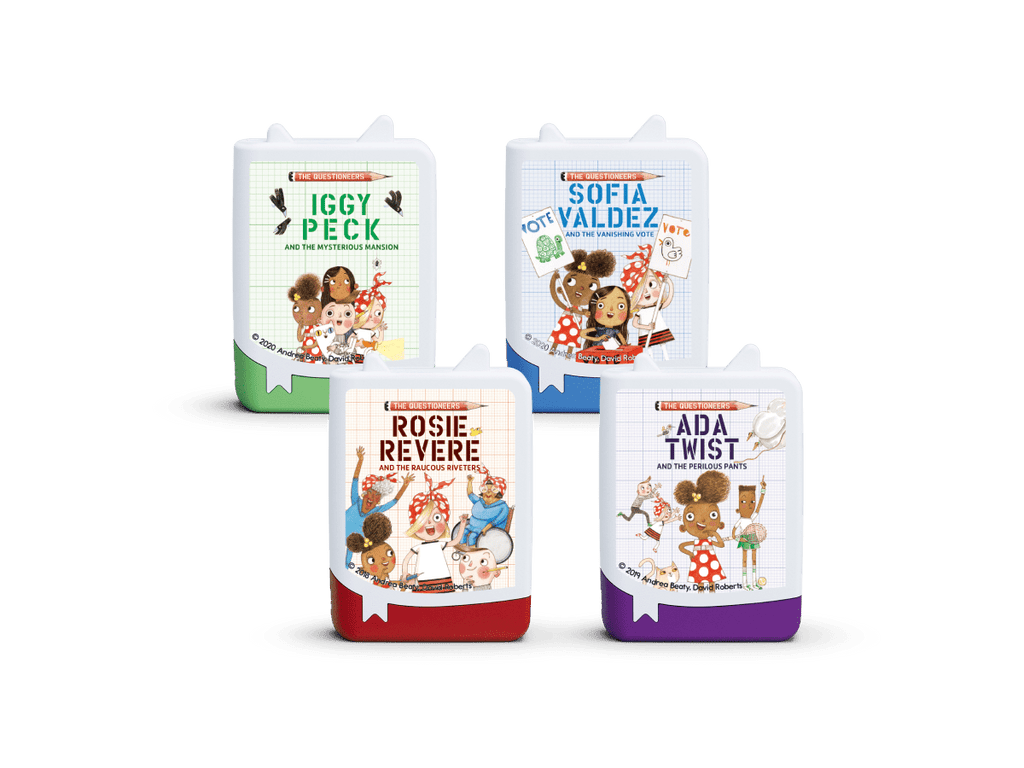 Questioneers Book Tonies 4 Pack Audio Character